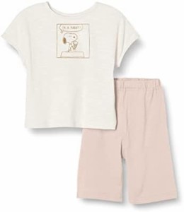 [ピーナッツ] パジャマセット スヌーピー 半袖 パジャマ セット 前後着用可 綿100％ 子供 男の子 女の子 キッズ