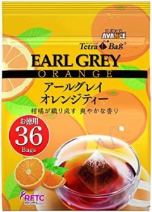 【送料無料】国太楼 テトラバッグ アールグレイ オレンジ 57.6g(36袋)×6個