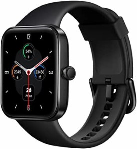 【送料無料】ALERTSEAL 2022最新1.69インチ大画面 腕時計 Smart Watch 活動量計 歩数計 心拍計 フィットネストラッカー 睡眠モニター付き