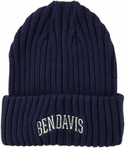 【送料無料】[ベンデイビス] カレッジ刺繍ニット帽 BDW-9500CL_NV