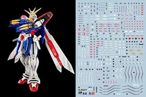 【送料無料】蛍光!! HG RG MG PG RE HiRM ガンダム ガンプラ ディテールアップ用水転写式デカール (RG HG 1/144 ゴッドガンダム用) [並行