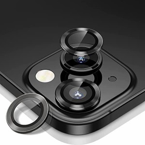 【6枚セット】ELYBYYLE for iPhone13 カメラフィルム iPhone13 mini 用 カメラフィルム iPhone13 レンズ保護カバー 薄型 強化ガラス 耐衝