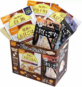 尾西食品 ごはんとおにぎりアソートアルファ米12食セット