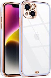 iPhone14 ケース クリア 薄型 透明 スマホケース アイフォン14 カバー 韓国 かわいい おしゃれ 人気 耐衝撃 TPU メッキ加工 インスタ 流
