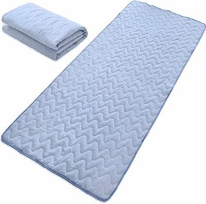 敷きパッド ベッドパッド 綿100% コードレーン生地 さらりとした肌ざわり オールシーズン対応 やわらか 肌に優しい 抗菌 防臭 防ダニ 吸