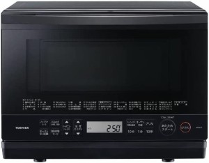 東芝 TOSHIBA スチームオーブンレンジ 石窯ドーム 1段 26L ブラック ER-XD70(K)