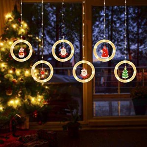HIMOMO クリスマスイルミネーション キラキラ USB充電式 3m 106電球 クリスマス 飾りライト おしゃれ 雰囲気満々 クリスマスプレゼント