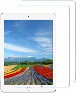 iPad 9.7 ガラスフィルム （ 2018 / 2017 新型 ） Air2 / アイパッド pro 9.7インチ 強化ガラス保護フィルム 高透過率 9H硬度 気泡ゼロ