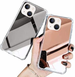 iPhone14 ケース 鏡 ミラー 携帯 TPU 耐衝撃 純正 薄 カバー ケース スマホケース 携帯ケース 携帯カバー エアバッグソフトFor iphone 14