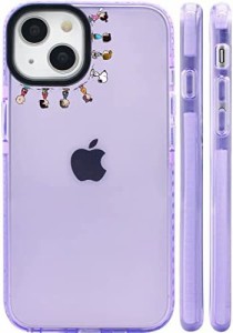 スヌーピー iPhone14 用 ケース スマホケース キャラクター カバー 全機種対応 携帯カバー レンズ保護 指紋防止 クリア 紫 透明 対応 ア