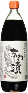 【送料無料】黒澤醤油店 漬物醤油 あわ漬 1000ml × 3