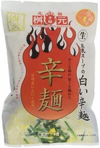 辛麺屋 桝元 豆乳スープの白い辛麺 176g × 3