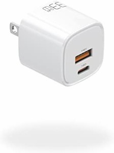 Mcdodo 急速充電器 Type-C 33W PD 充電器 iPhone 充電器 2ポート(USB-A/USB-C ) GaN窒化ガリウム採用 USB Type C充電器 USB C 充電器 タ