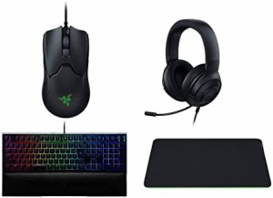 【福袋 2023年版】Razer ゲーミング 初心者向きスターターセット 4点(マウスA+ヘッドセット+キーボード+マウスパッド)