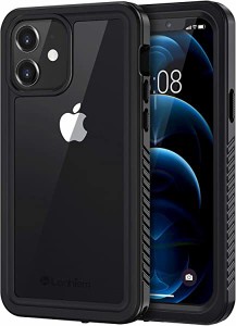 【送料無料】iPhone 12 防水ケース iPhone 12ケース(6.1インチ) 5G 完全防水 IP68米軍規格 Face ID認証/指紋認証対応 タッチ可 耐衝撃 滑