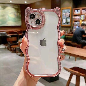 【送料無料】iphone12 ケース 可愛い おしゃれ シンプル 韓国 猫耳 多色 スマホケース スマホカバー あいふぉん12 ケース アイフォン12 