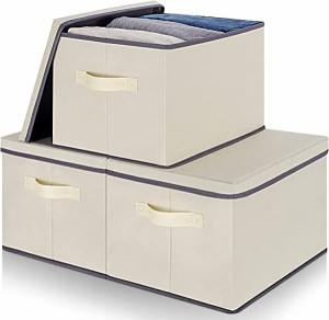 【送料無料】収納ボックス ふた付き 3個セット 折り畳み 収納ケース 取っ手付き 蓋付き収納ボックス カラーボックス 収納ケース 衣類収納