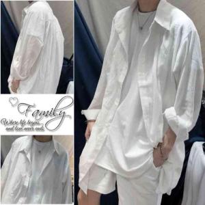 無地 ゆったり 透け 冷房対策 シャツコート Uvカット 白シャツ メンズシャツ 長袖 カジュアル か 薄手 秋新作の通販はau Wowma ワウマ 東京 Com 商品ロットナンバー
