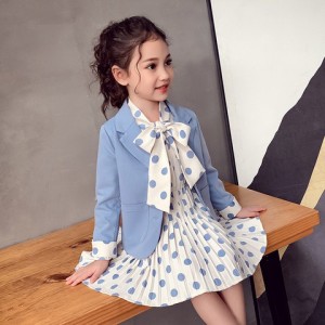卒園式 子供服 女の子 ジャケット ワンピース 2点セット 入学式 子供服 入園式 女の子 七五三 発表会入学式 長袖ワンピース