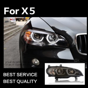 BMW X5 E70  LED ヘッドライト '07-'13 AOKEDING製 クリア