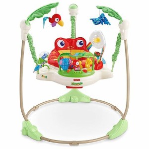 フィッシャープライス Fisher- Price Jumperoo レインフォレスト・ジャンパルー 適応体重:12kg以下 ジャンプをすると音楽が流れてライト