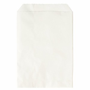パックタケヤマ 紙袋 マチなし 平袋 小分け 7 白 500枚 XZT01065