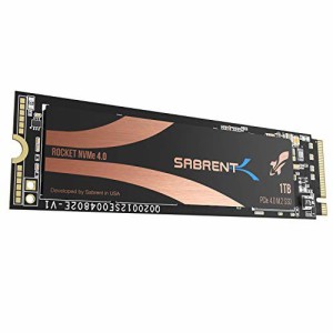 SABRENT SSD 1TB、PS5に対応、M.2 SSD 1TB、PCIe 4.0 M.2 SSD、NVMe 1TB、Gen4 M.2 2280、内蔵SSD最大5500MB/秒 ロケット4 エクストリー