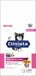 ジェーピースタイルGOLD ドッグフード Clinista 腎臓ケア 腎臓への負担を減らしたい愛犬用 チキン味 800グラム (x 1)