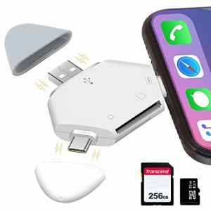 NN.ORANIE メモリカードリーダー 3in1 USBマルチカードリーダー TF/SD読取 USB/Lighting/TYPE-C/PC/Macbook/iPhone/iPad/Android 多機種