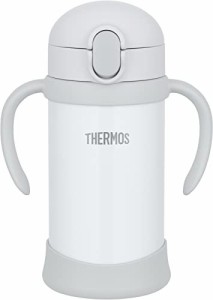 サーモス(THERMOS) まほうびんのベビーストローマグ FJL-350 グレー (GY) 350ml