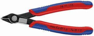 クニペックス KNIPEX 7871-125 スーパーニッパー クランプ付 (SB)