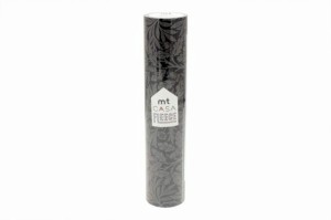 カモ井加工紙 mt CASA FLEECE ウイリアムモリス Pure Acron Charcoal/Gilver 幅230mm×5m