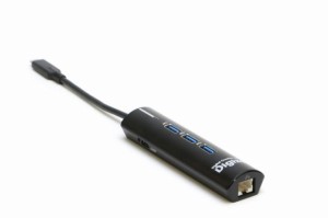 プリンストン Digizo USB3.1 TypeCドッキングステーションミニ(LAN/ブラック) PUD-PDC3LBKA