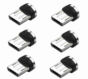 JJ JULIE JAPAN マグネット式USBケーブル マグネットコネクタ単品 2A 1pin Micro USB B端子 充電専用 端子のみ MicroUSB (Micro USB向け_