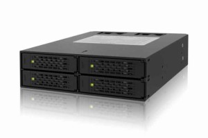 ICYDOCK MB994SP-4SB-1 4 x 2.5 インチ SATA 3 HDD SSD 搭載用 モジュール ケース 5 インチ ベイ サイズ 対応