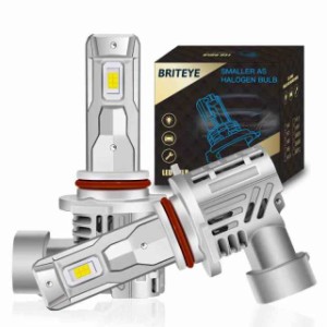 【新型大光量モデル】Briteye 車用ヘッドライト H4 HB3 H11 LED バルブ爆光 (HB3/9005)