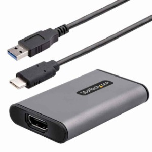 StarTech.com ビデオキャプチャーユニット/USB-C & A/4K HDMI/UVC/Win & Mac