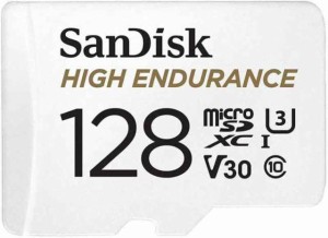 SanDisk 【 サンディスク 正規品 】 メーカー2年 ドライブレコーダー対応 microSDカード 128GB UHS-I Class10 U3 V30対応 SDSQQNR-128G-G