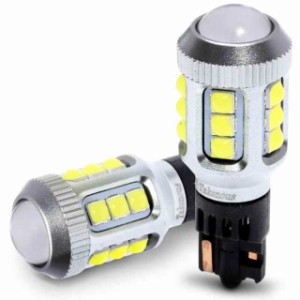 Takenous トラック野郎御用達 竹村商会 T16 LED バックランプ 爆光 無極性 後退灯 24v 12v ホワイト 2個セット