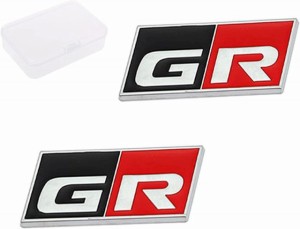 TOYOTA GR ステッカー トヨタ純正 GR ガズーレーシング エンブレム アスレチック バックドアエンブレム 86／ZN6 車の両側にあるフェンダ