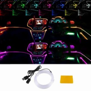 Catland LEDテープ RGB LEDテープライト 車内用 (1本(2m×1))