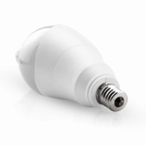 LED 電球 E17 人感センサー 付き 室内センサーライト (昼光色)