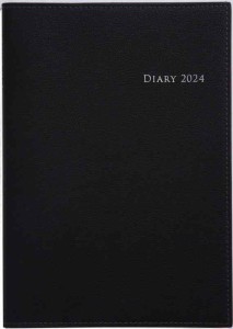 高橋書店 高橋 手帳 2024年 A5 ウィークリー デスクダイアリー カジュアル 1 黒 No.431 (2023年 12月始まり)