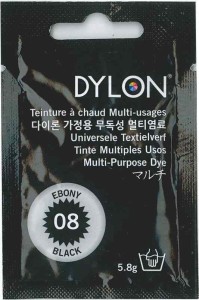DYLON 衣類・繊維用 染料 ダイロン マルチ (エボニーブラック)