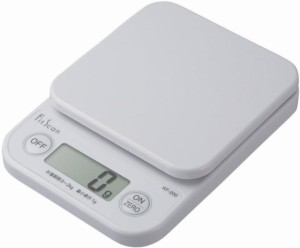 タニタ デジタルクッキングスケール フィットスキャン (2kg/1g) KF-200 (単品)