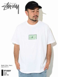 ステューシー STUSSY Tシャツ 半袖 メンズ Debt ( stussy tee Amex ティーシャツ T-SHIRTS カットソー トップス メンズ・男性用 1904783