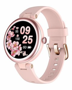 SHANG WING スマートウォッチ レディース 小さめ 腕時計 女性用 Smart Watch Women 1.09インチ高精細画面 i Phone/Android対応 着信通知