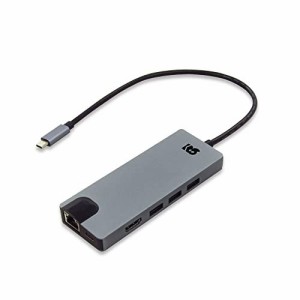 【送料無料】HDMI、有線LAN、USBメモリーをひとまとめ USB Type-C マルチアダプター RS-UCHD-PHL3