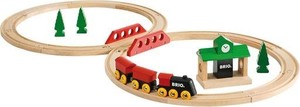 【送料無料】BRIO (ブリオ) クラシックレール 8の字セット [全22ピース] 対象年齢 2歳~ (電車 おもちゃ 木製 レール) 33028