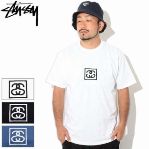 ステューシー Tシャツ 半袖 STUSSY メンズ Squared ( stussy tee T-SHIRTS カットソー トップス 男性用 1904796 USAモデル 正規 )